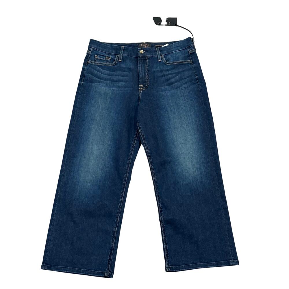 Jen 7 by For All Man Kind Cropped Wide Leg Jeans NWT